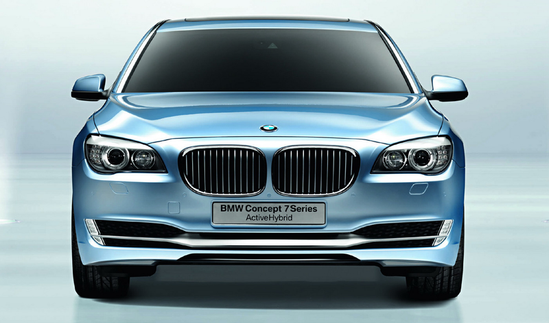 Illustration for article titled BMW Concept 7 Series ActiveHybrid Adds Power, Efficiency